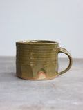 Faceted Mug in Light Moss (10oz)