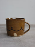 Mug in Umber and Oxide Loop (10oz)