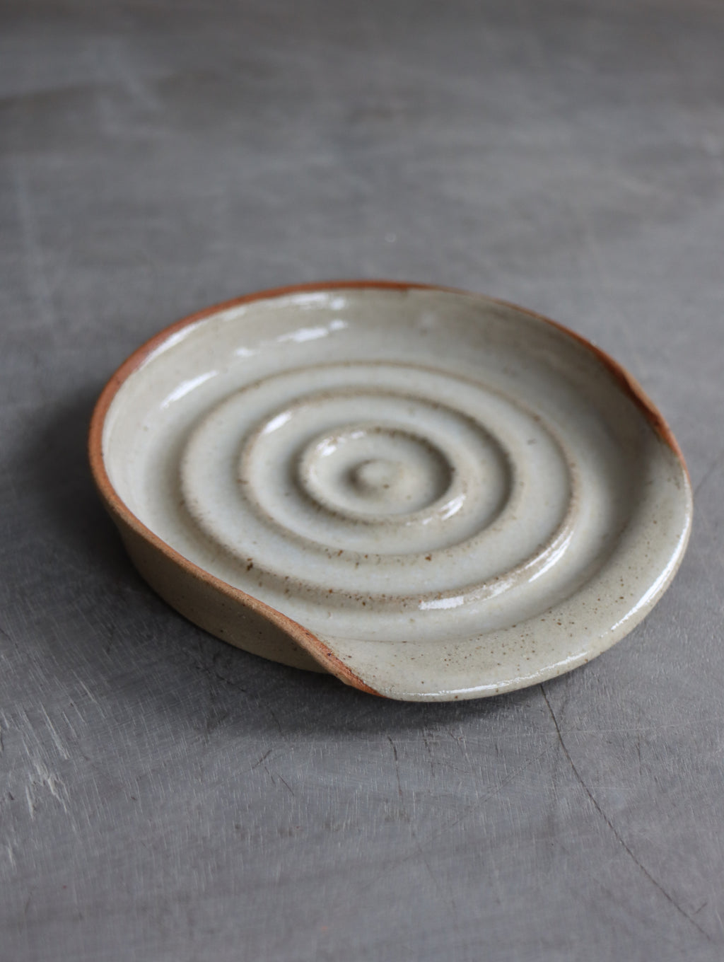 Spoon Rest in Speckle White