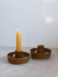 Candle Holder in Umber