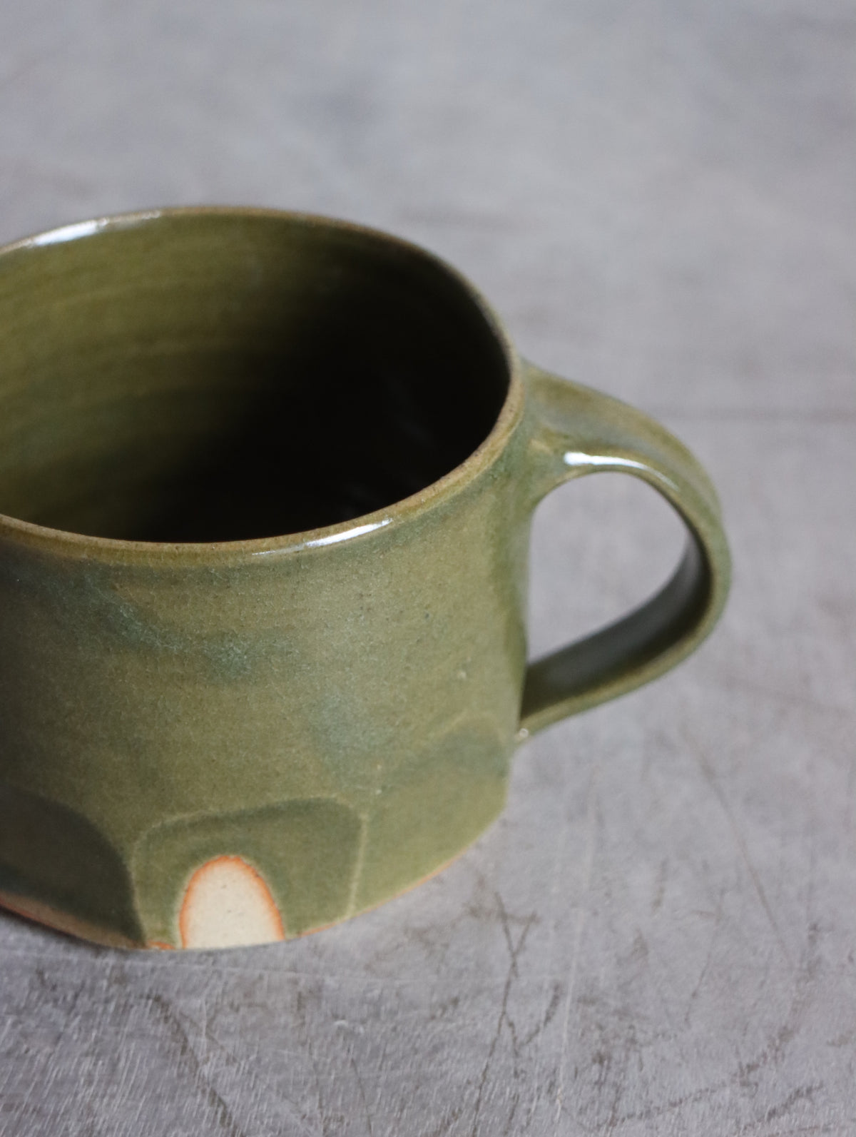 Faceted Mug in Moss (10oz)