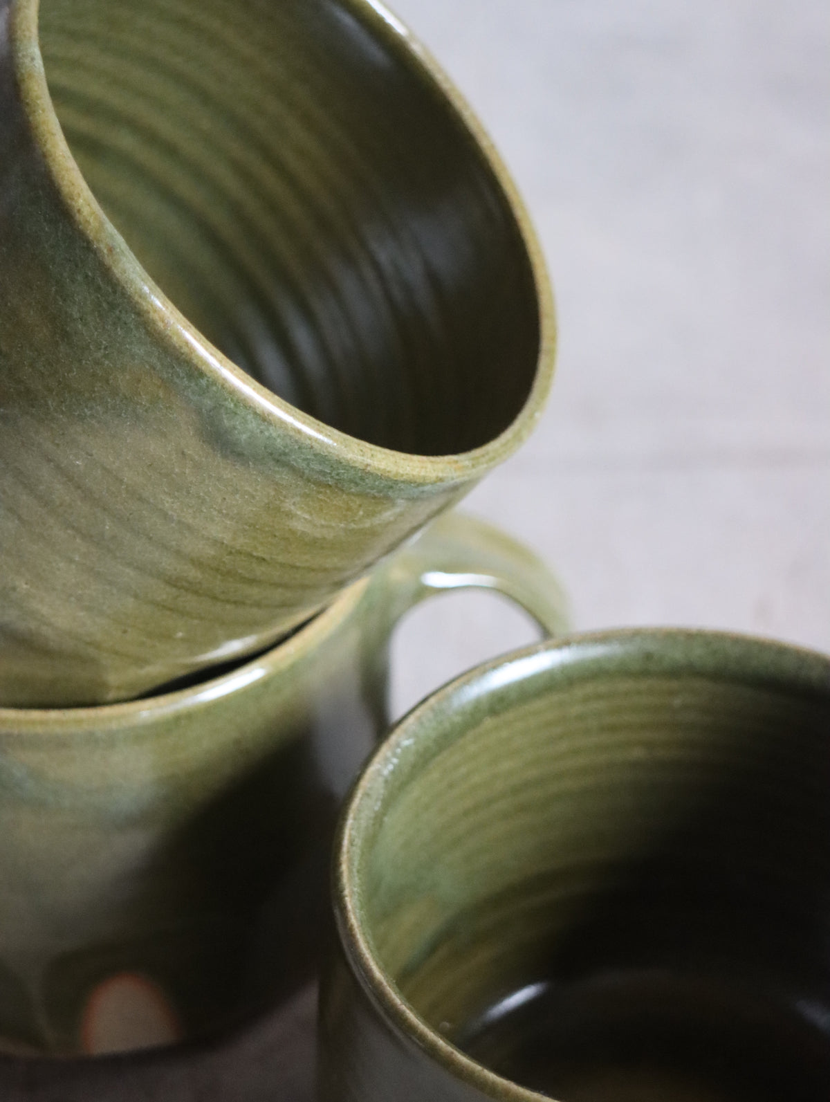 Faceted Mug in Moss (10oz)